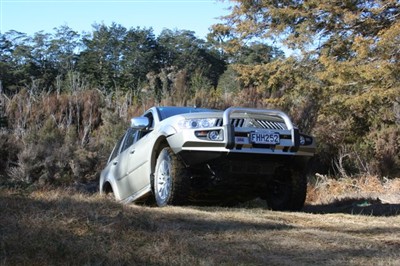 a little off the track