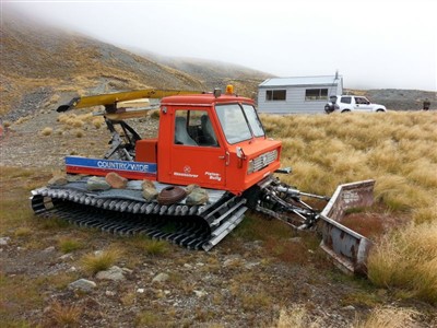 Awakino Ski field and Tin Hut - pix by Bill Barclay