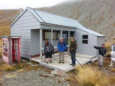 Awakino Ski field and Tin Hut - pix by Bill Barclay