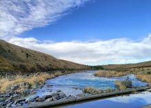 Tekapo Iron Bridge and Pukaki Canal